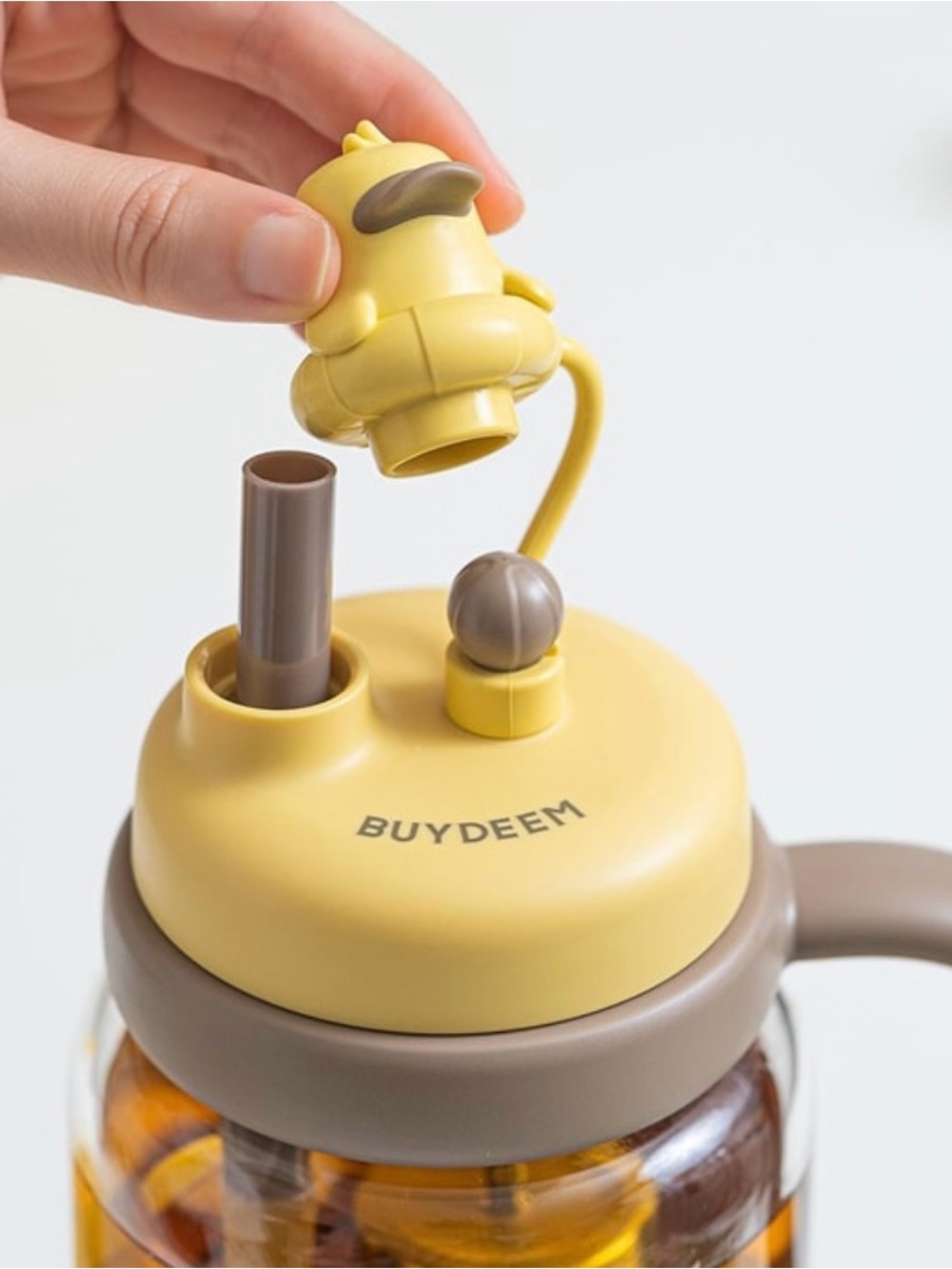 BUYDEEM Tea Bottle with straw